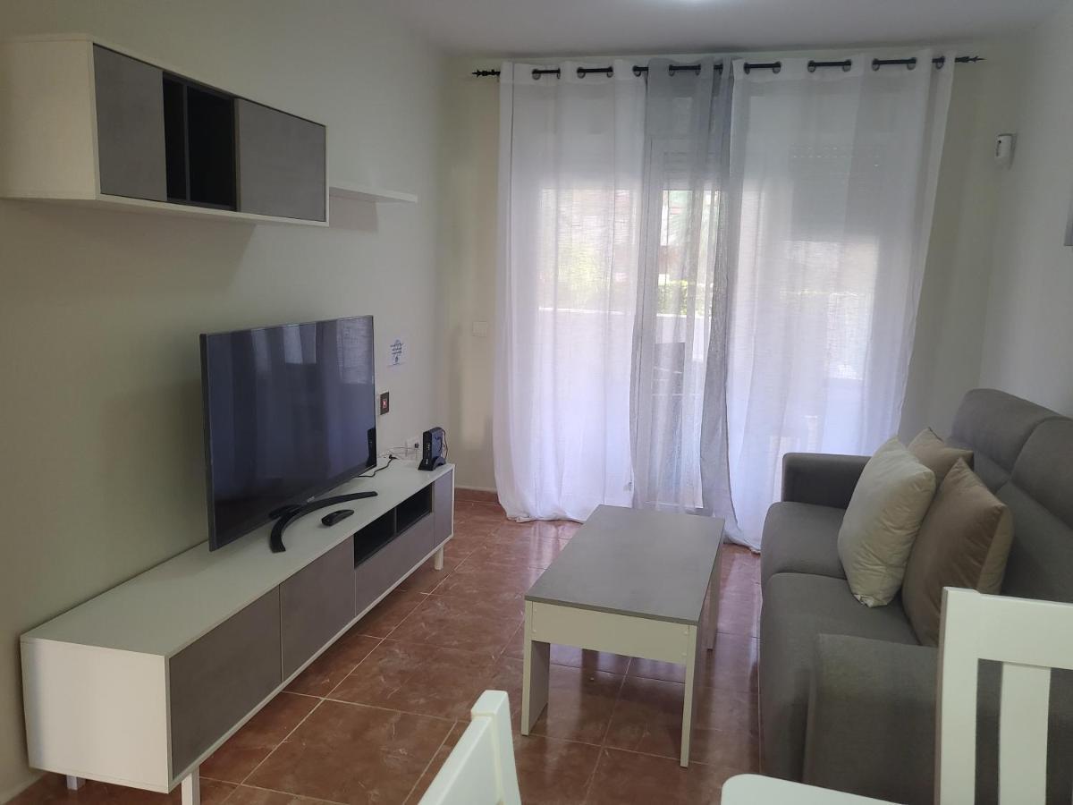 Ferienwohnung Bajo Precioso En Primera Linea De Vera-Playa Con Piscina Privada Y Terraza! Exterior foto