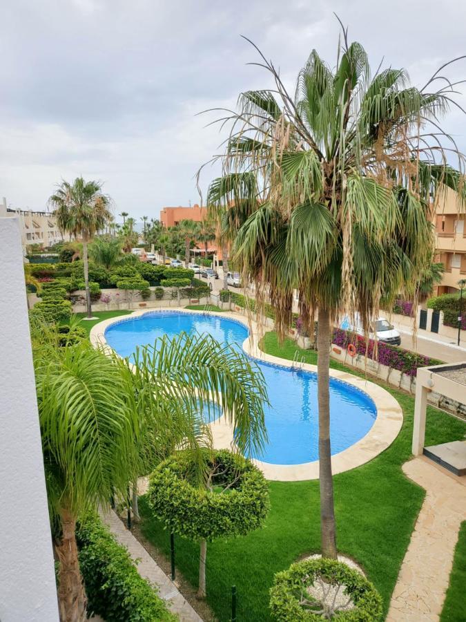 Ferienwohnung Bajo Precioso En Primera Linea De Vera-Playa Con Piscina Privada Y Terraza! Exterior foto